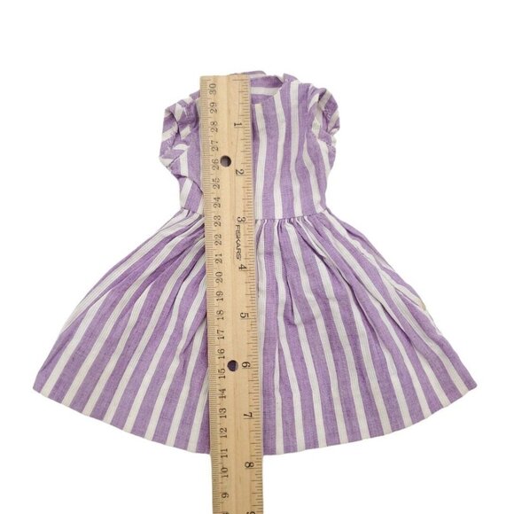 Lot of 3 Cissy 20" Doll Dresses Vintage Handmade Pink Purple Striped *See - Picture 9 of 16